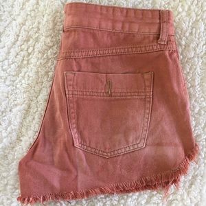 Free People Denim Shorts